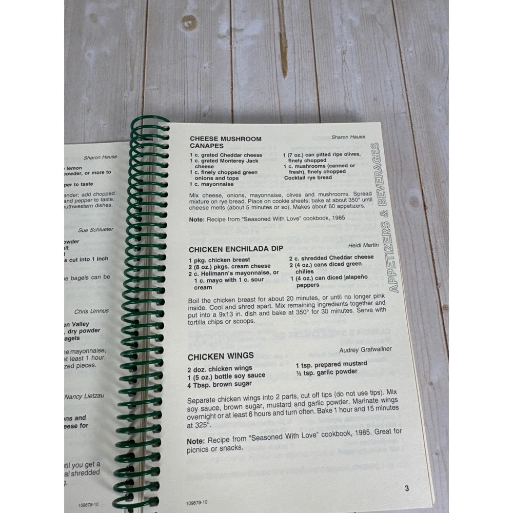 Favorite Family Treasures Cookbook Hales Corners WI Lutheran Church 2010 Spiral‎
